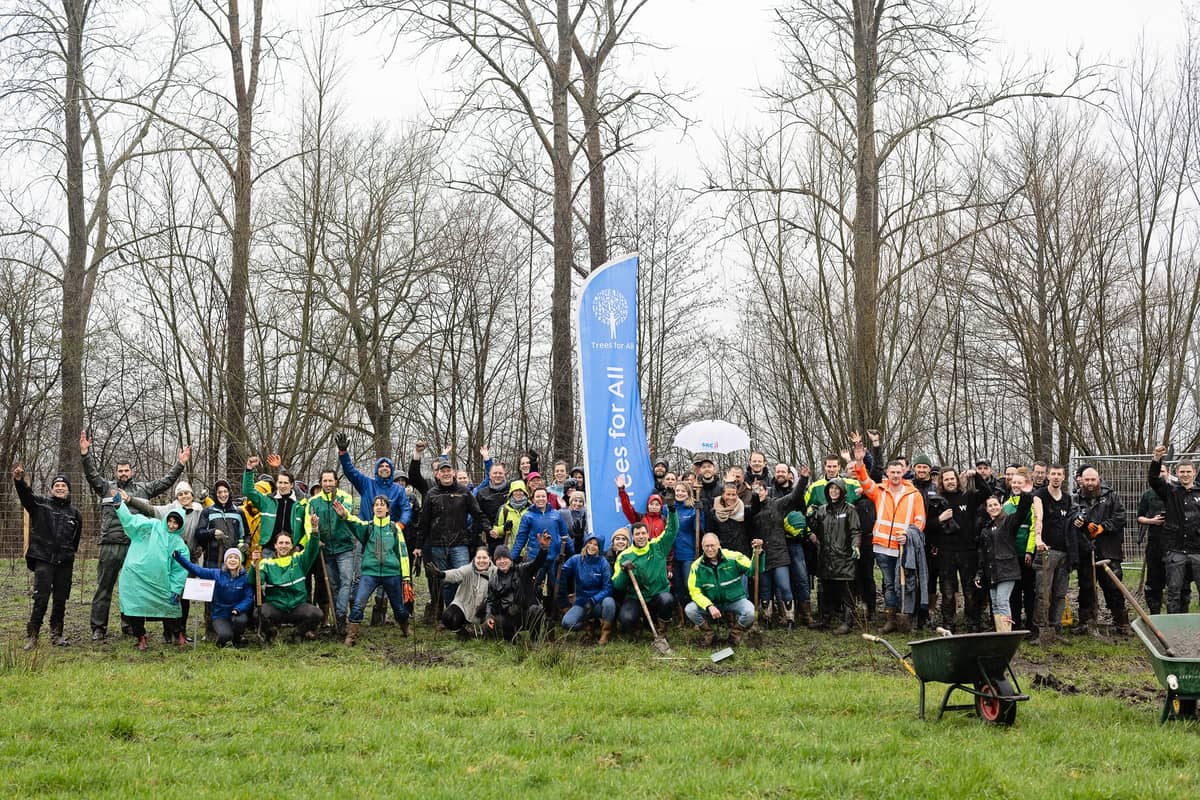 Boomplantdag Trees For All Duurzaam